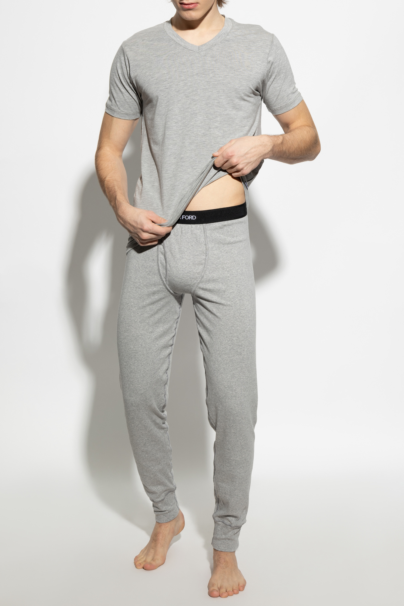 Tom Ford Undershirt with V-neck | Men's | Vitkac